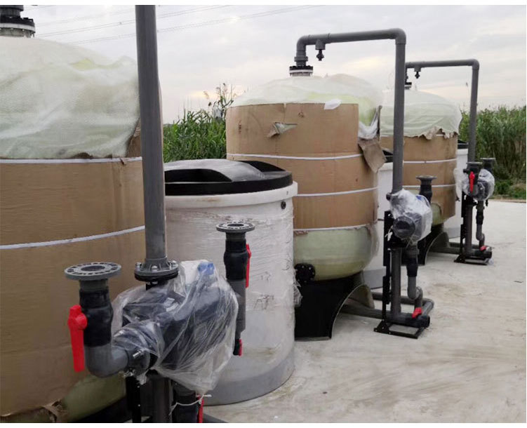 中央空调水处理预处理砂罐碳罐换料填料方式方法